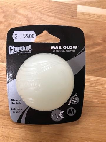Chuckit! max glow - flere størrelser